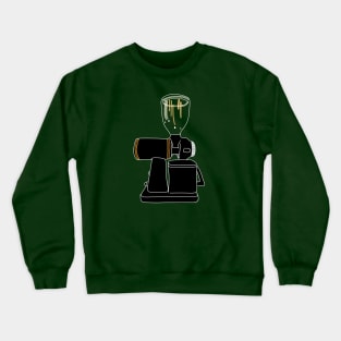 Black Coffee Grinder Crewneck Sweatshirt